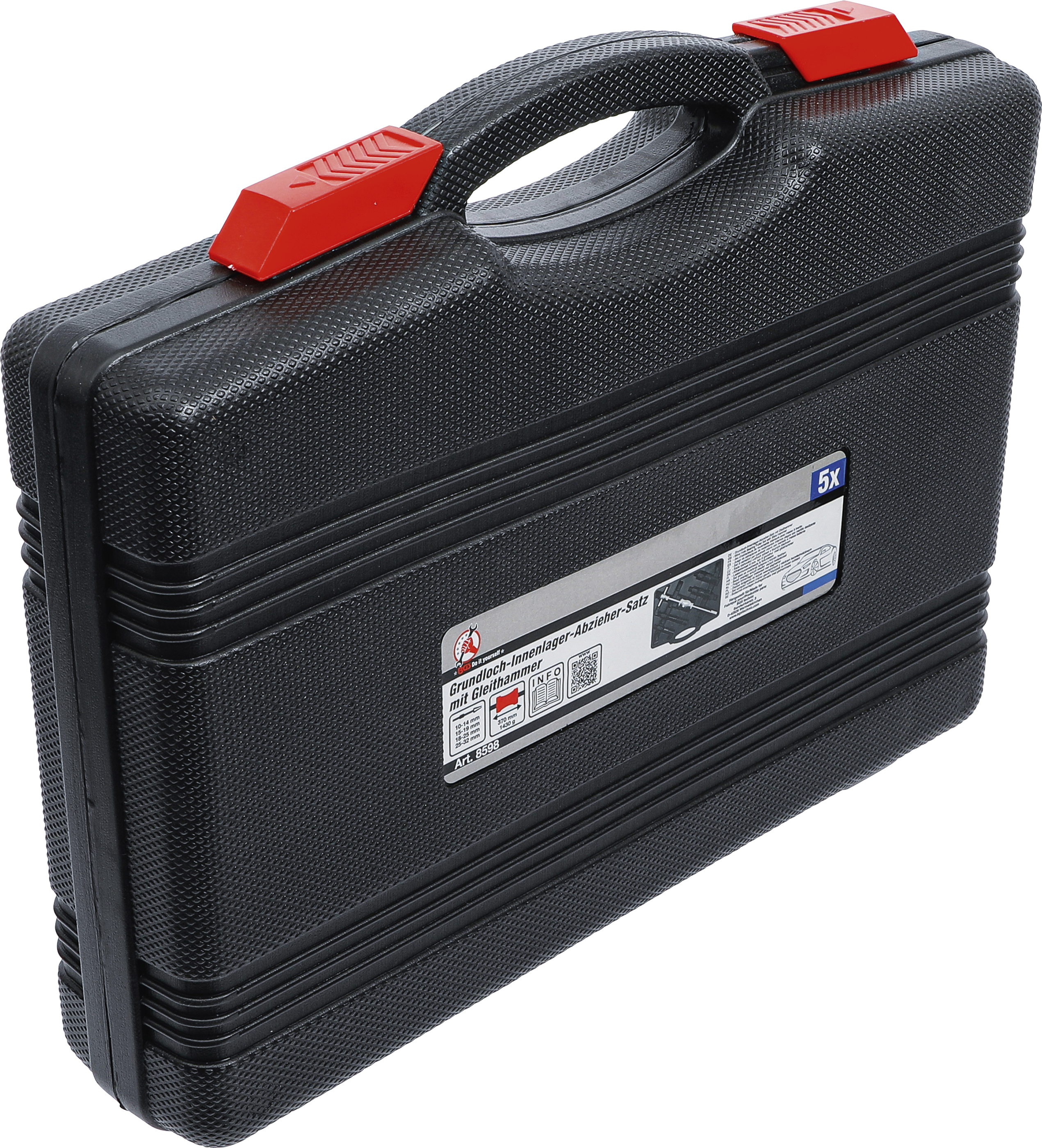 BGS Grundloch-Innenlager-Abzieher-Satz mit Gleithammer | 5-tlg.