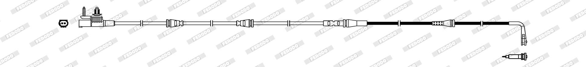 Warnkontakt, Bremsbelagverschleiß
