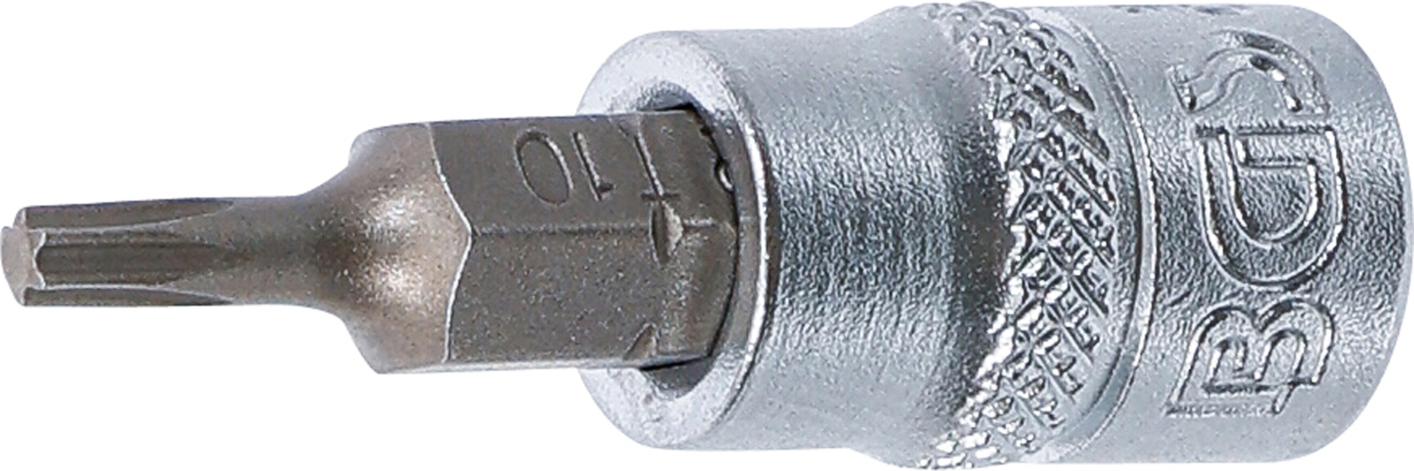 BGS Bit-Einsatz | Antrieb Innenvierkant 6,3 mm (1/4") | T-Profil (für Torx) T10