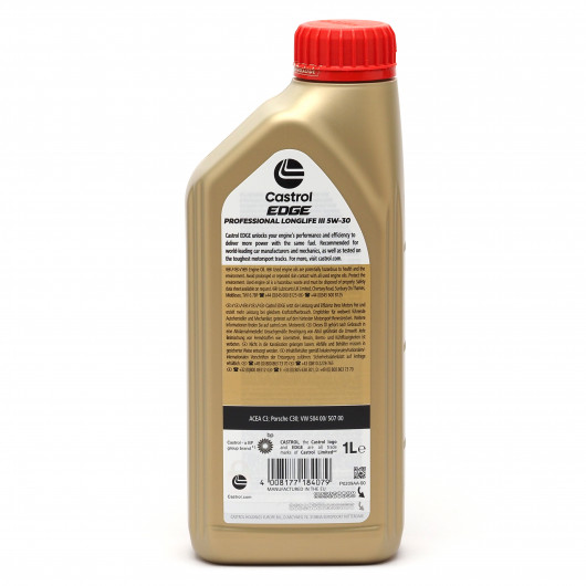 5W-30 Castrol EDGE Professional Longlife III Fluid Titanium Motoröl 1 Liter