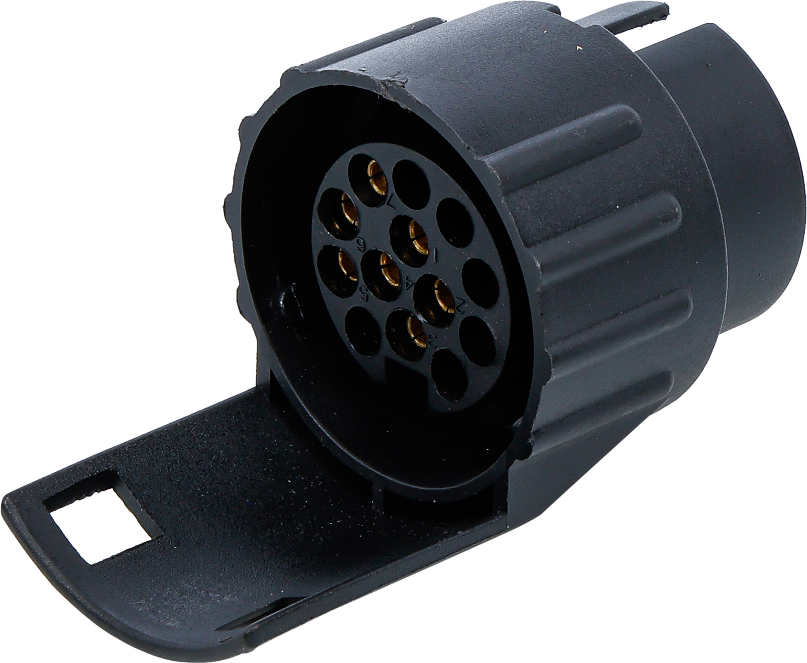 BGS Adapter für Anhängerstecker 12 V | 7-polig auf 13-polig