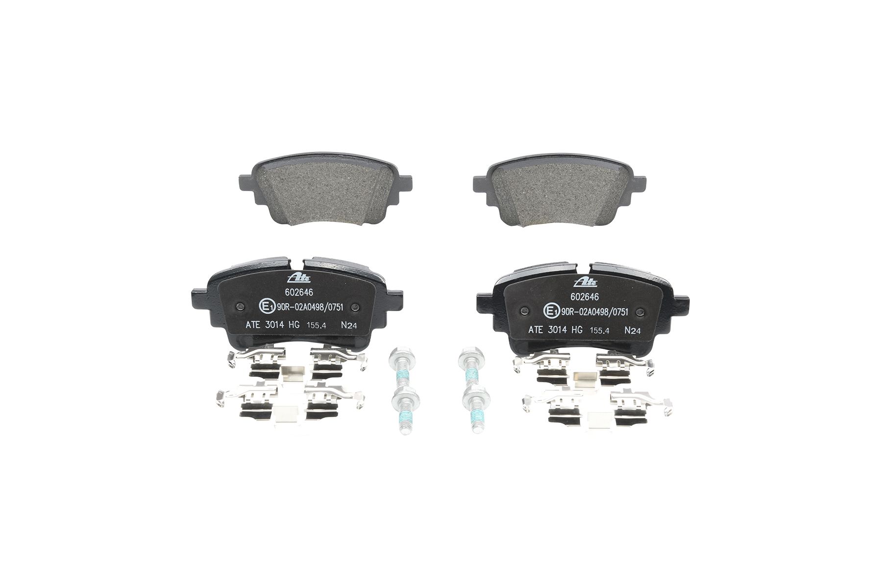 Bremsbelagsatz, Scheibenbremse